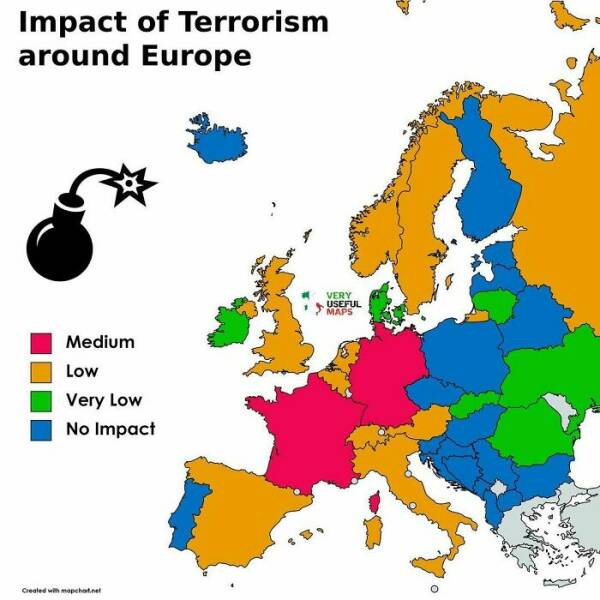 Interesting Maps And Data (20 pics)