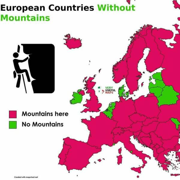 Interesting Maps And Data (20 pics)
