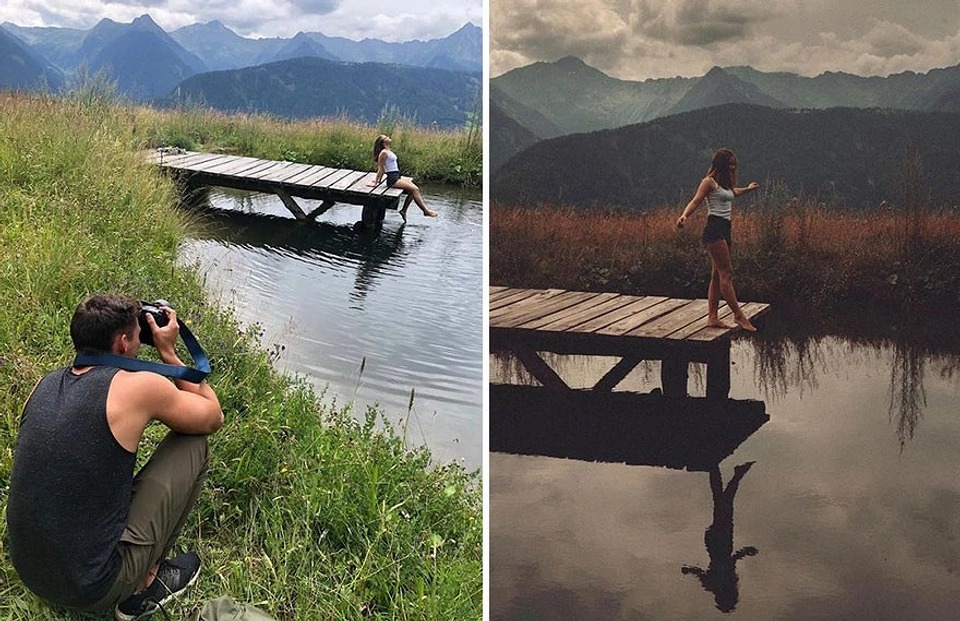 Behind The Scenes Of Beautiful Photos (17 pics)