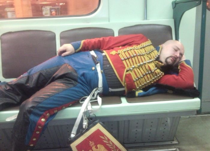 Strange People In The Subway (20 pics)