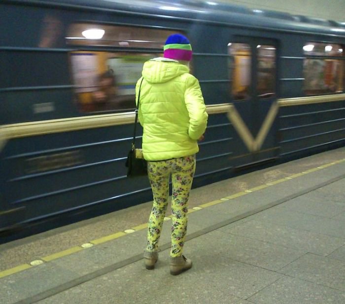 Strange People In The Subway (20 pics)