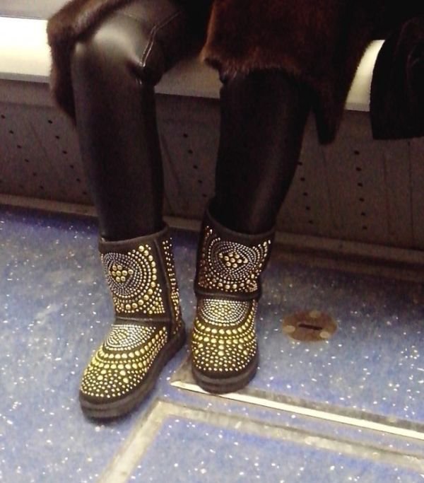 Strange People In The Subway (20 pics)