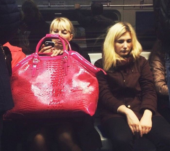 Strange People In The Subway (20 pics)
