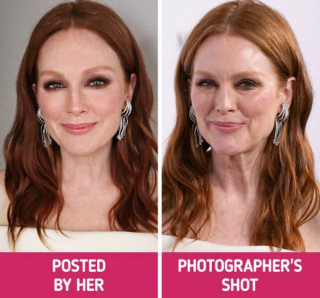 Social Media Photos Of Celebrities Against Real Life (15 pics)