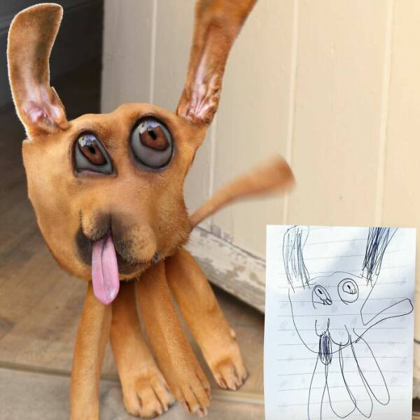 Childrens Drawings Brought To Reality (20 pics)