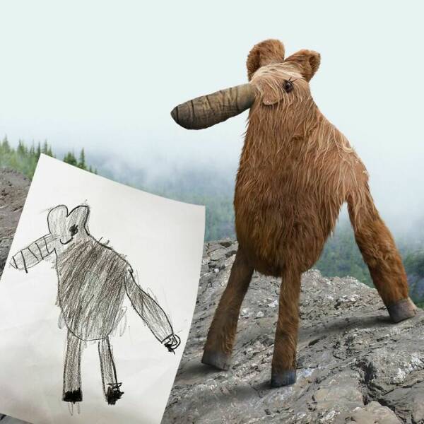 Childrens Drawings Brought To Reality (20 pics)