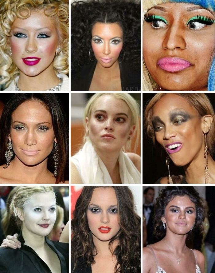 Awful Makeup (17 pics)