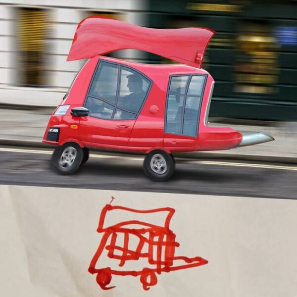 Childrens Drawings Brought To Reality (20 pics)