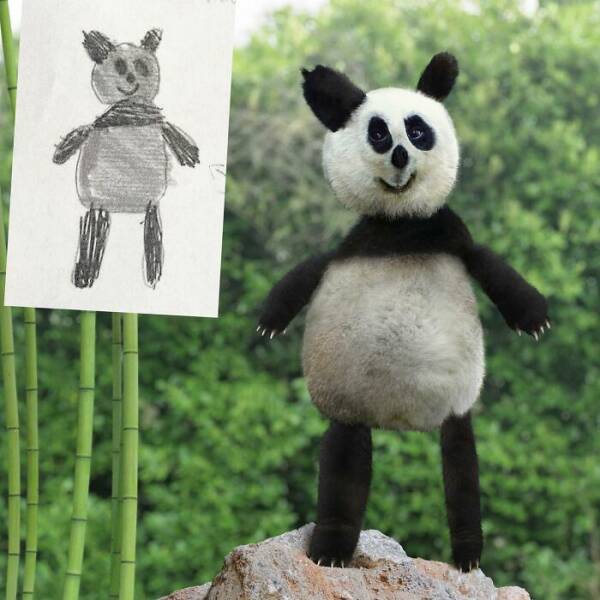 Childrens Drawings Brought To Reality (20 pics)
