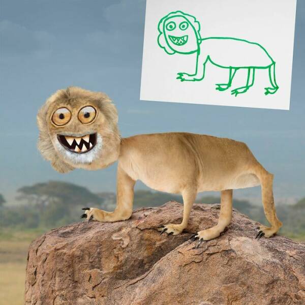 Childrens Drawings Brought To Reality (20 pics)