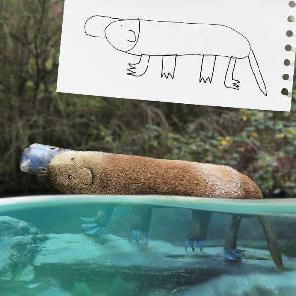 Childrens Drawings Brought To Reality (20 pics)