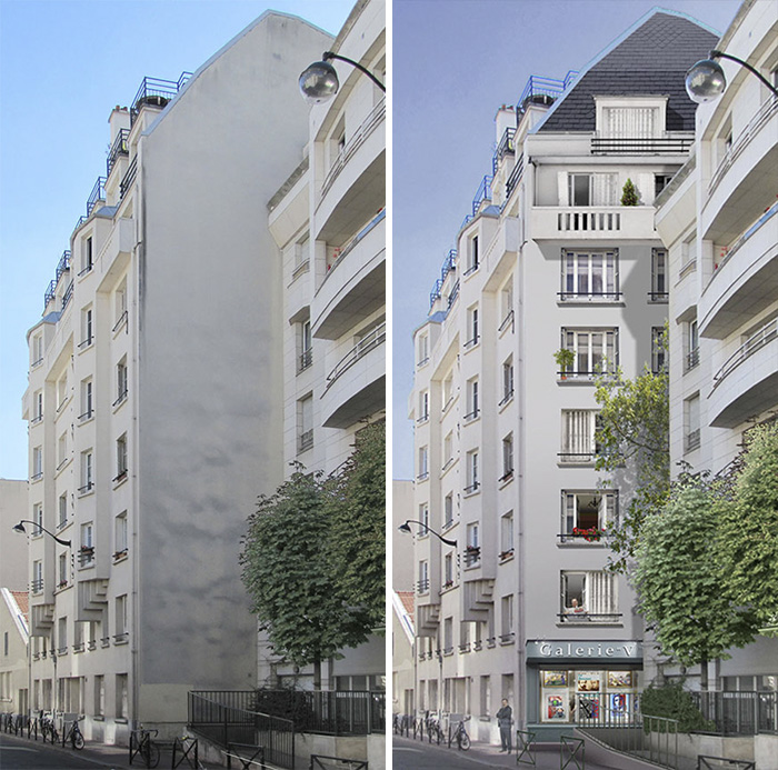 Beautiful Drawings On Houses (19 pics)