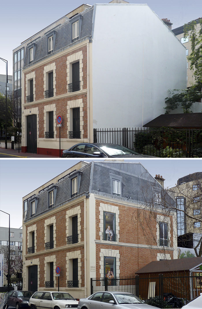 Beautiful Drawings On Houses (19 pics)