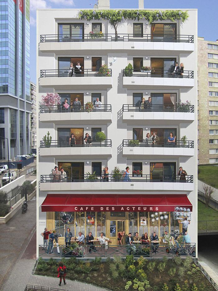 Beautiful Drawings On Houses (19 pics)