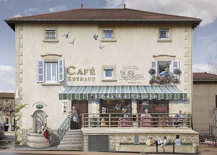 Beautiful Drawings On Houses (19 pics)
