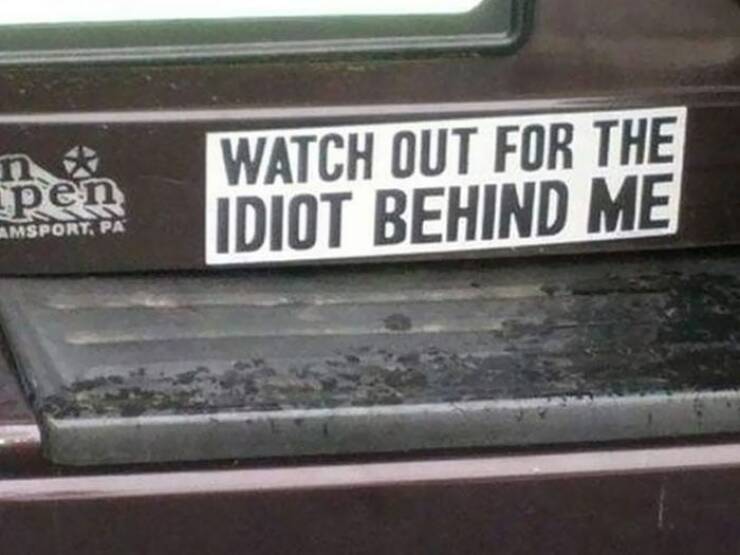 Funny Bumper Stickers (17 pics)