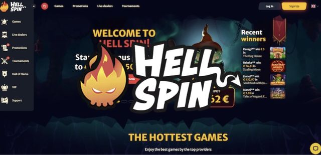 Hell Spin Casino: Gaming House for Big Wins!