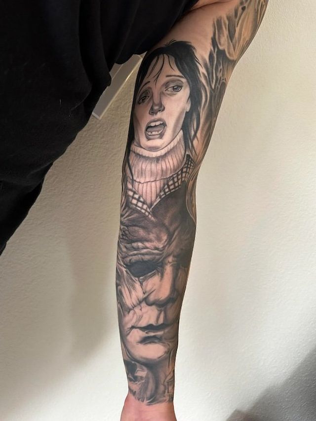 Tattoos For Horror Movie Fans (25 pics)