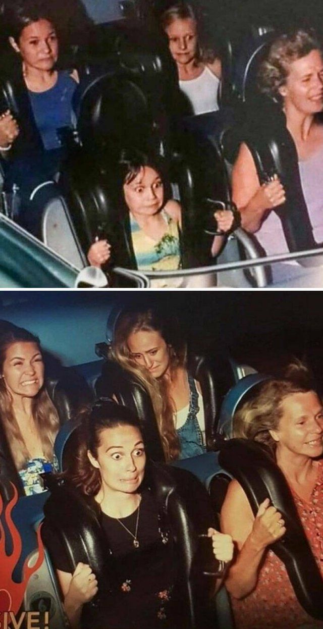 People Repeat Photos From The Past (24 pics)