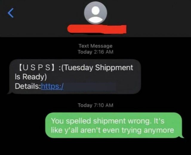 Failed Messages From Scammers (16 pics)