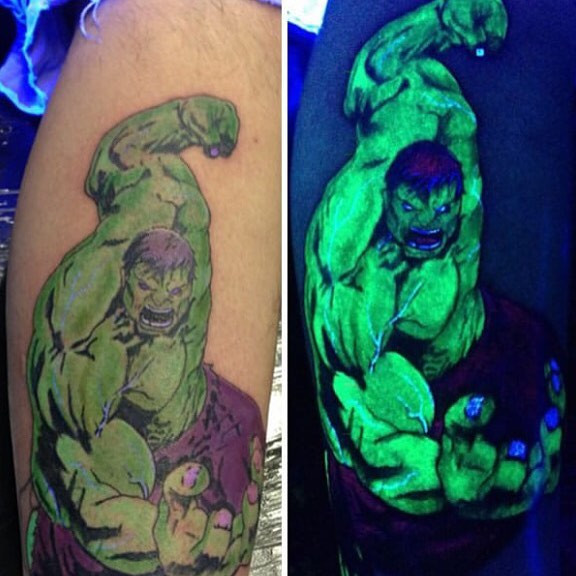 Cool Glowing Tattoos (18 pics)