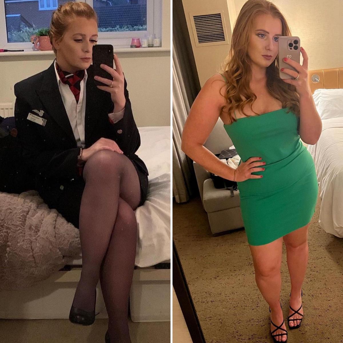 Girls With And Without Uniform (20 pics)