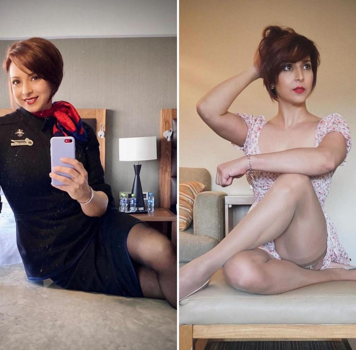 Girls With And Without Uniform (20 pics)