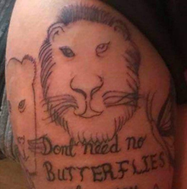 Weird Tattoos (18 pics)