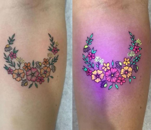 Unusual Glowing Tattoos (20 pics)