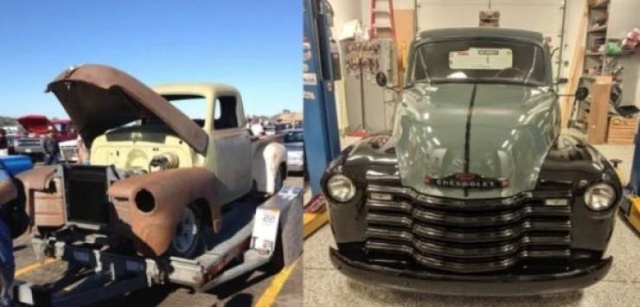 Restoration Of Old Cars (17 pics)