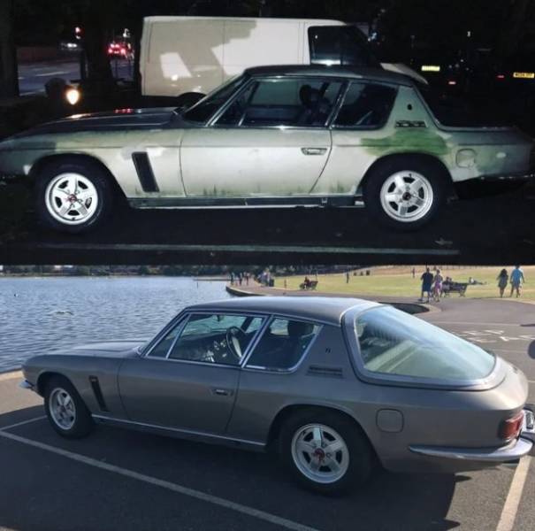 Restoration Of Old Cars (17 pics)