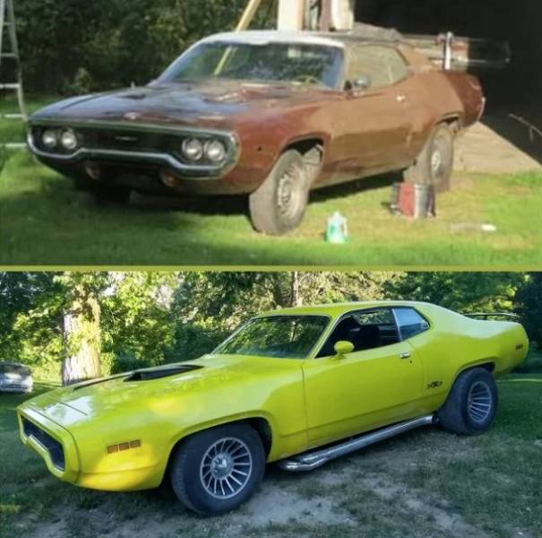 Restoration Of Old Cars (17 pics)