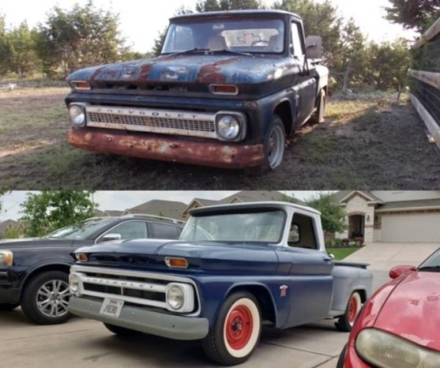 Restoration Of Old Cars (17 pics)