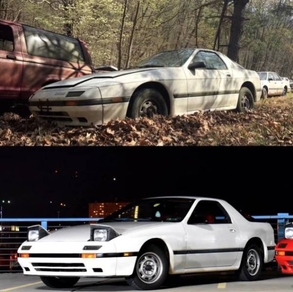 Restoration Of Old Cars (17 pics)