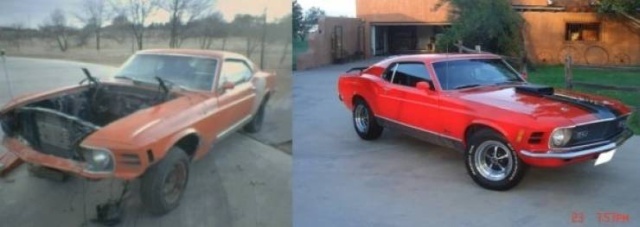 Restoration Of Old Cars (17 pics)
