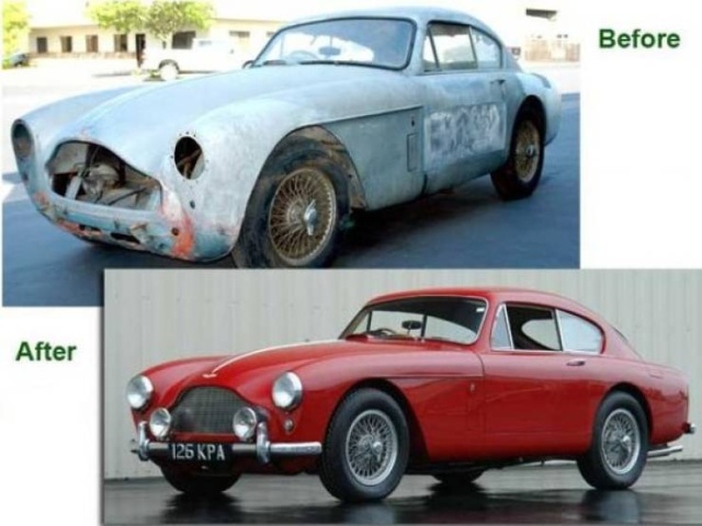 Restoration Of Old Cars (17 pics)