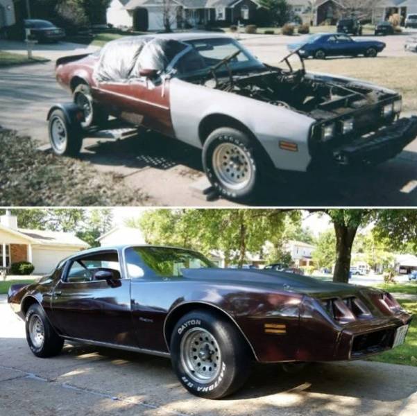 Restoration Of Old Cars (17 pics)