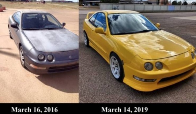 Restoration Of Old Cars (17 pics)