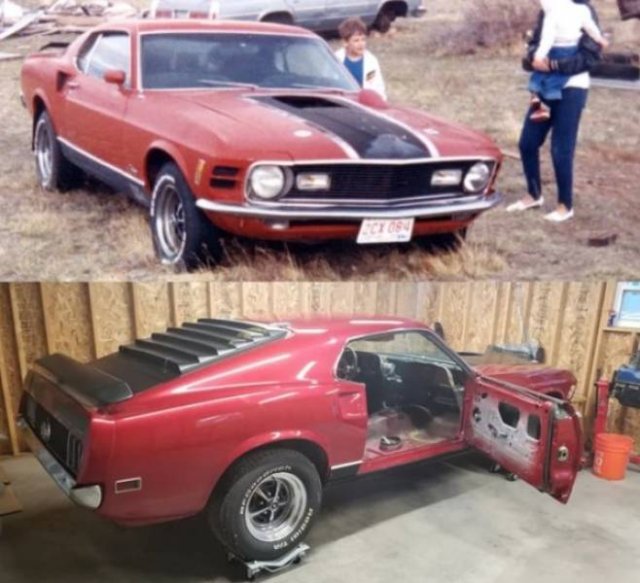 Restoration Of Old Cars (17 pics)