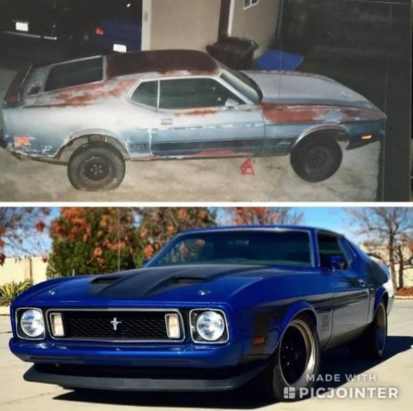 Restoration Of Old Cars (17 pics)