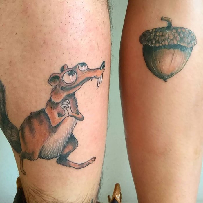 Unusual Couple Tattoos (21 pics)