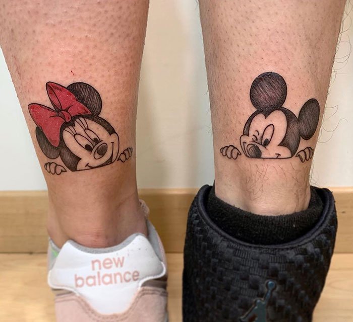 Unusual Couple Tattoos (21 pics)