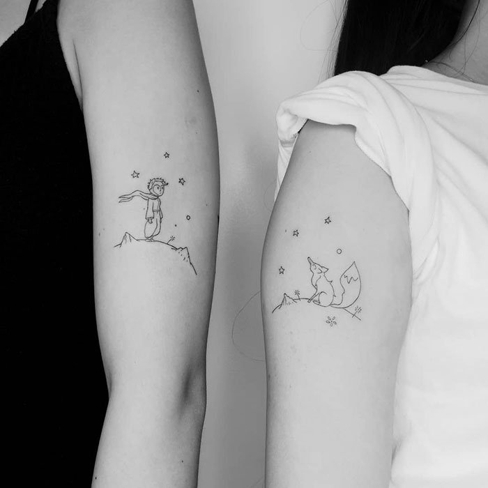 Unusual Couple Tattoos (21 pics)