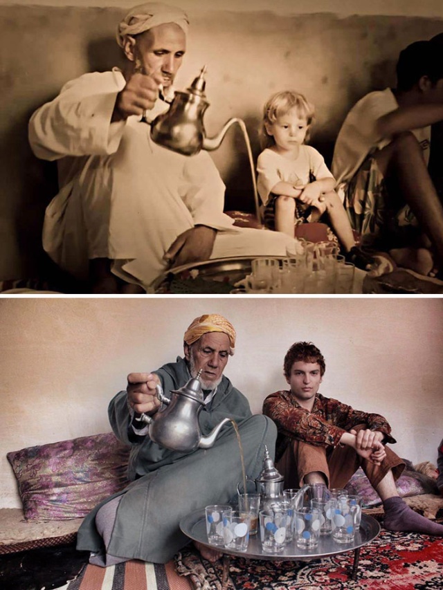 People Recreate Old Photos (19 pics)