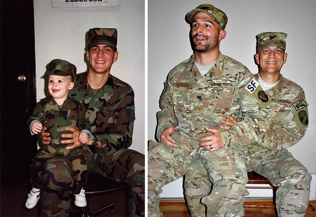 People Recreate Old Photos (19 pics)