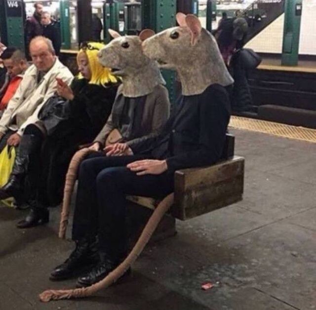 Strange People On Public Transport (23 pics)