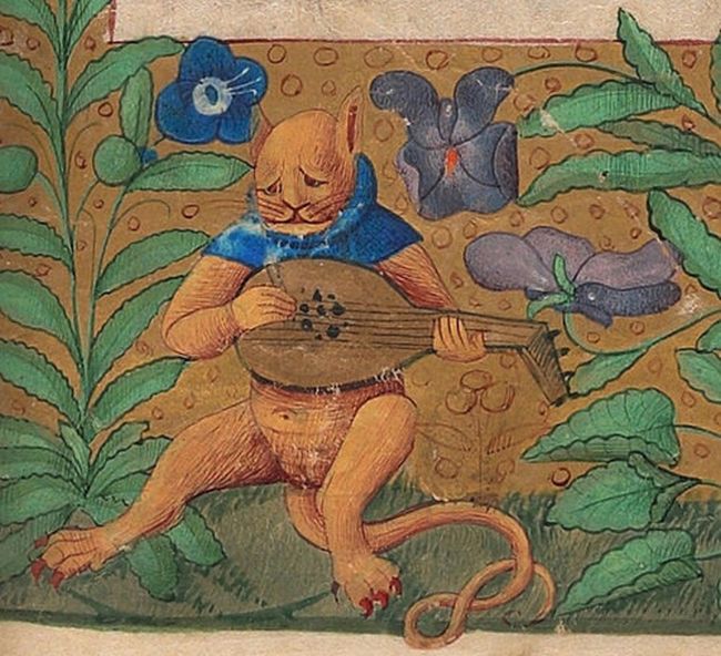 In The Middle Ages They Didn't Know How To Draw Cats (20 pics)