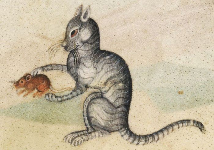 In The Middle Ages They Didn't Know How To Draw Cats (20 pics)