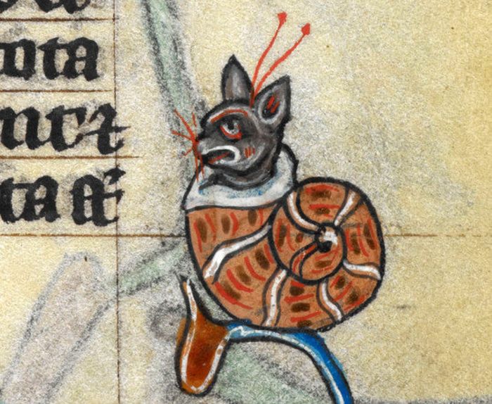 In The Middle Ages They Didn't Know How To Draw Cats (20 pics)