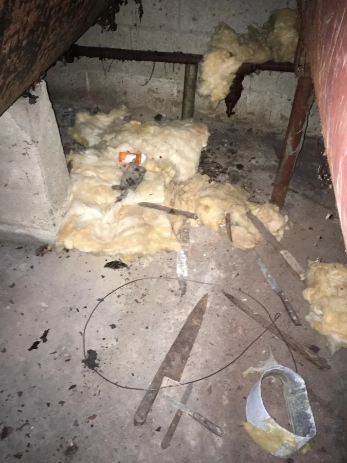 Scary Finds In Old Houses (25 pics)